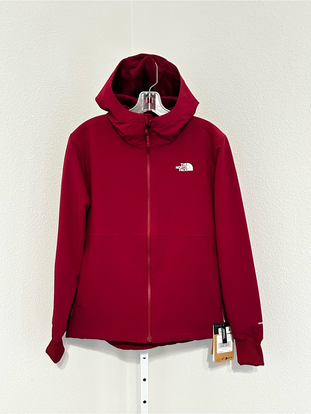 NWT The North Face Shelbie Women's Crimson Hooded Utility Jacket